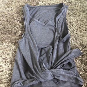 Lululemon back or front tied shirt